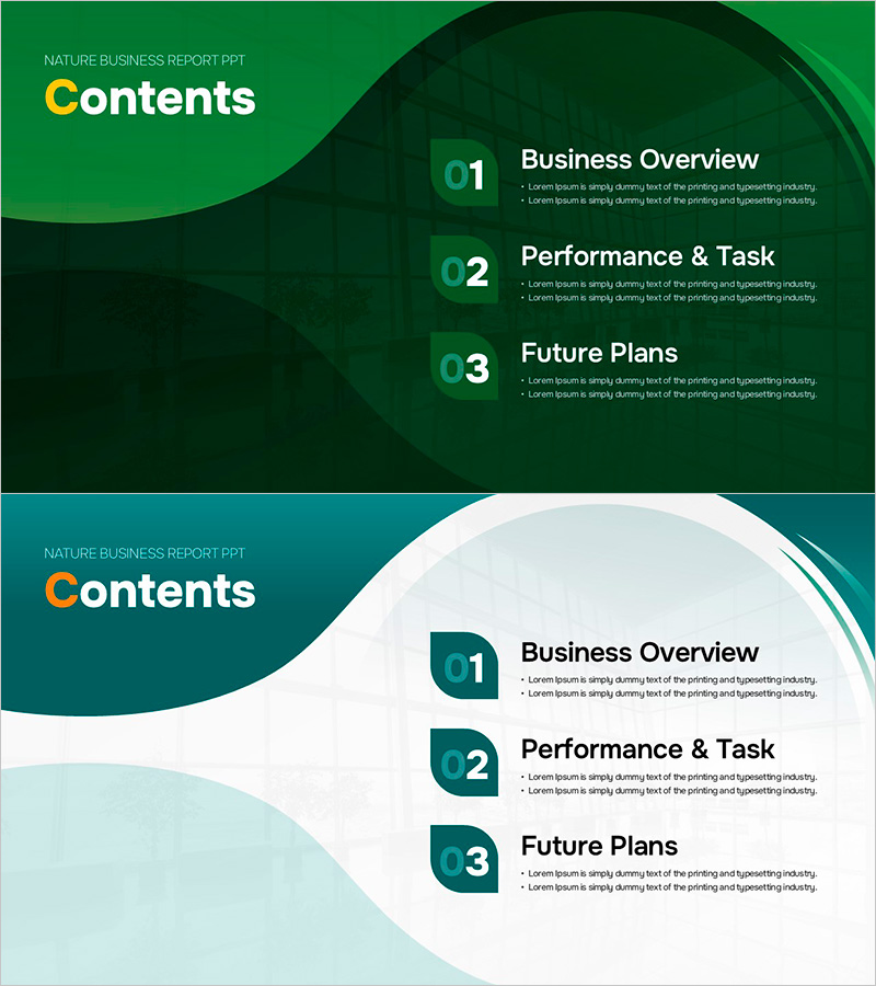 사업보고서 목차 한눈에 보기 – 명확한 정보 전달