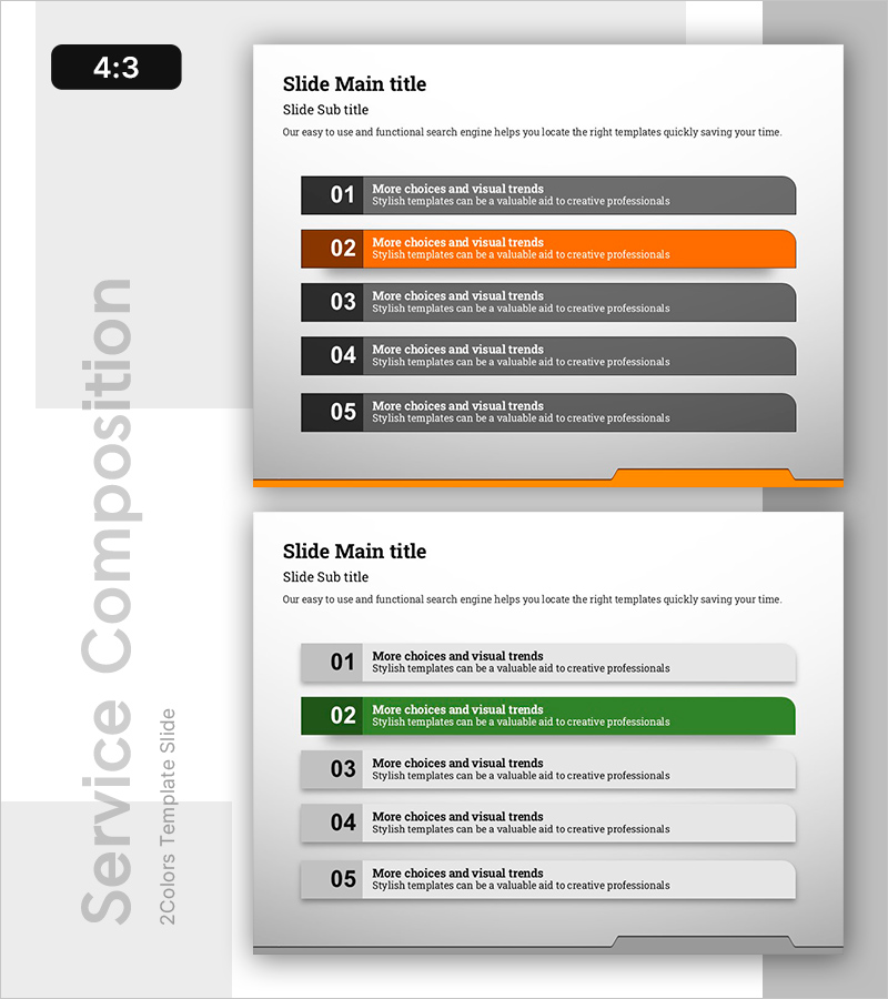 5가지 중요한 측면 – 비즈니스 운영계획 슬라이드