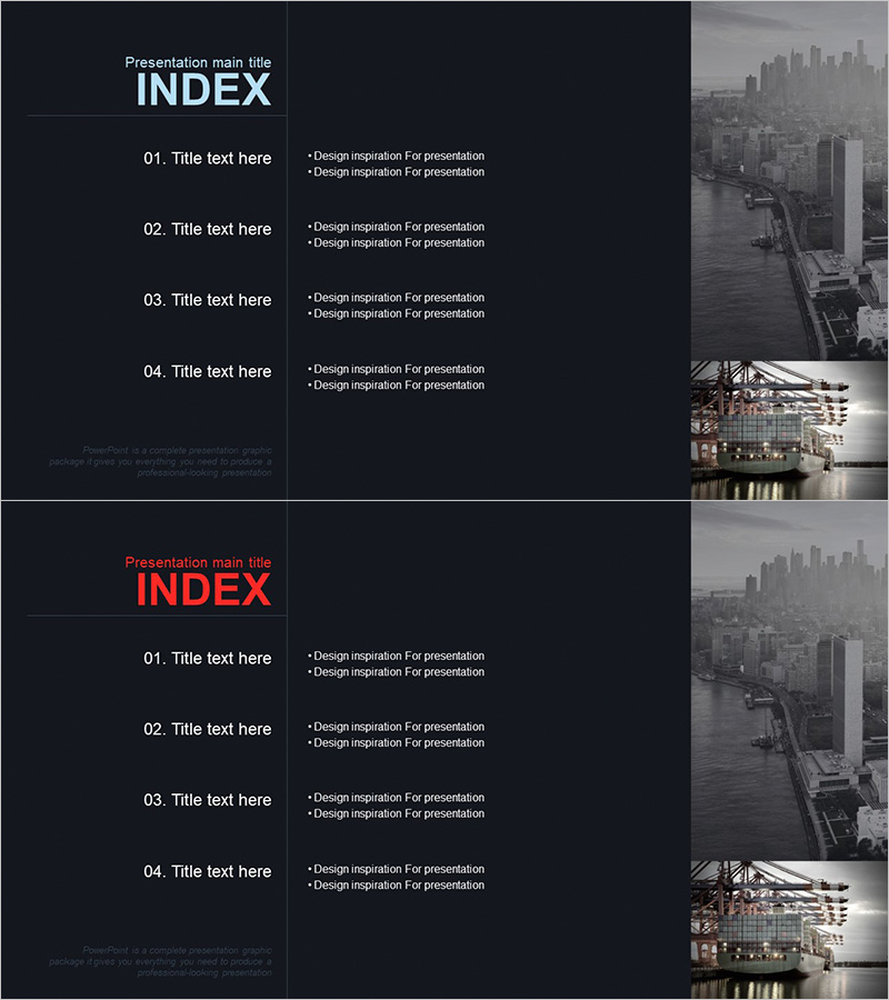비즈니스 미팅 템플릿 목차 – 명료한 정보 전달