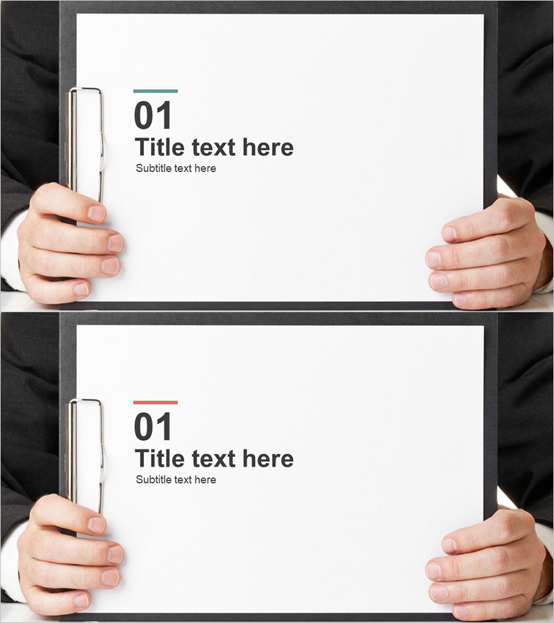 회사소개서 템플릿 간지 01 – 세련된 비즈니스 프레젠테이션