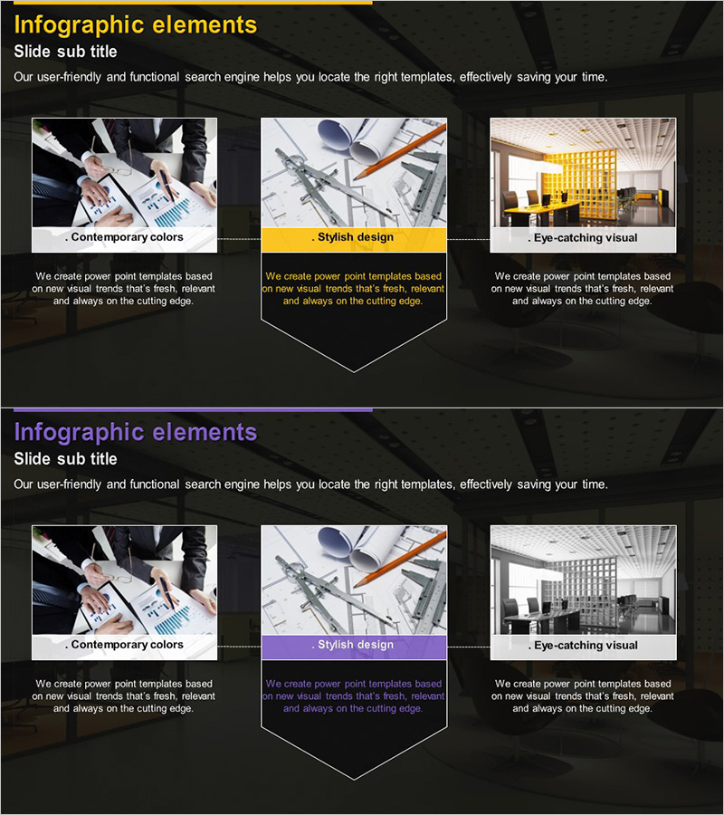 비즈니스 미팅 템플릿 표지 – 스타일리시한 디자인과 현대적 색감