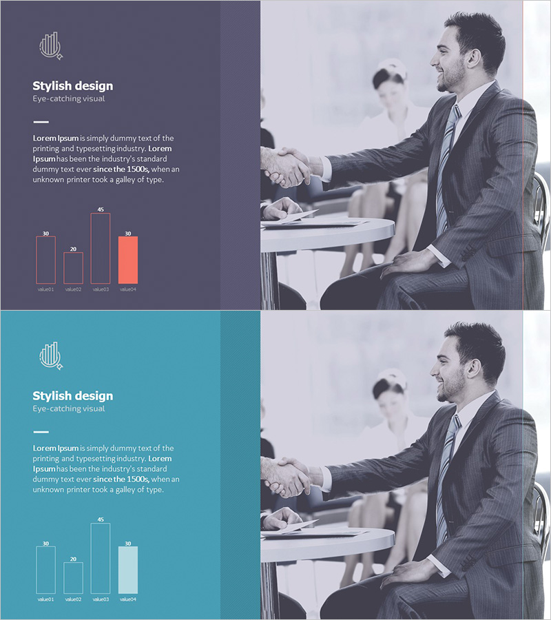 세로막대를 활용한 시장 및 고객 분석 – 공동 비즈니스 전망