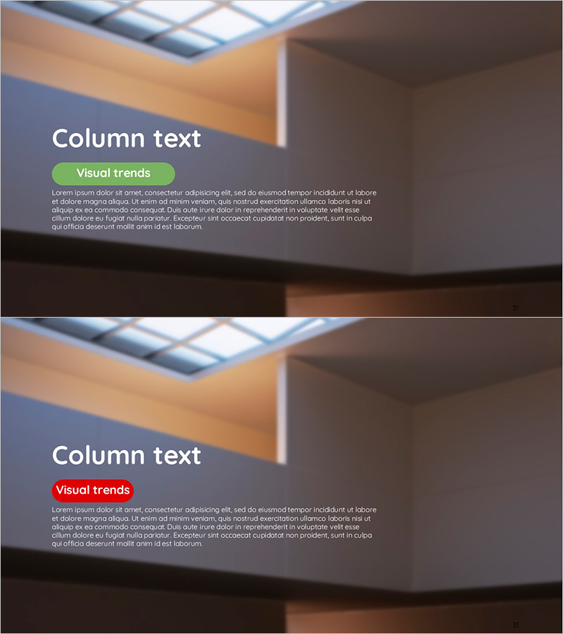 인테리어 템플릿 칼럼 텍스트 – 디자인 감성을 전달하는 아웃트로