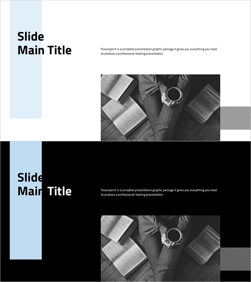 심플 디자인 트렌드 피피티 이미지 & 텍스트 – 비즈니스 발표에 적합