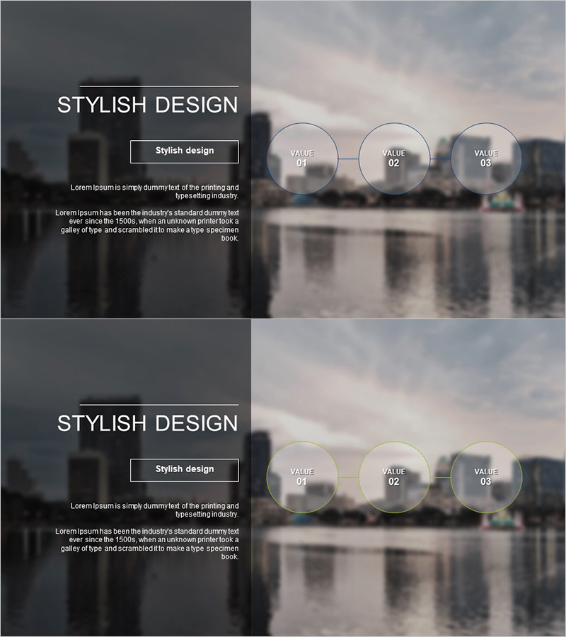 회사개요 다이어그램 – 비전과 전략