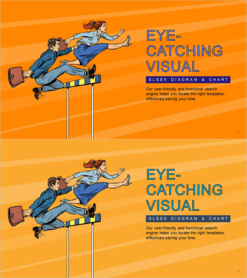 성장하는 비즈니스 카툰 인트로 – 혁신적 시작