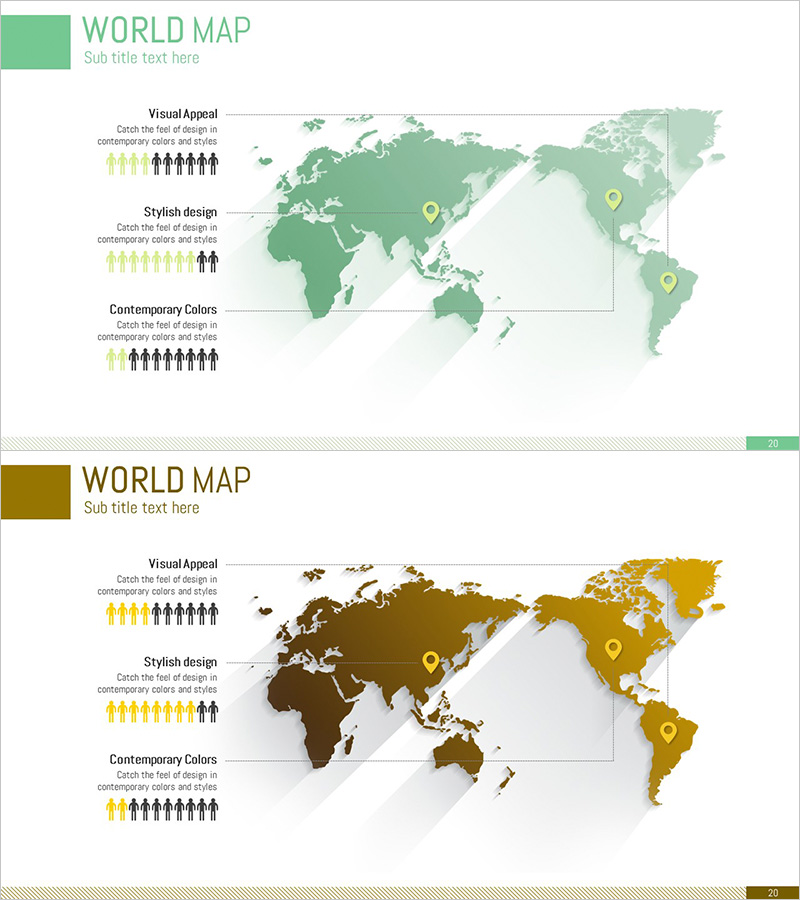 글로벌 사용자 분석 지도 그래프