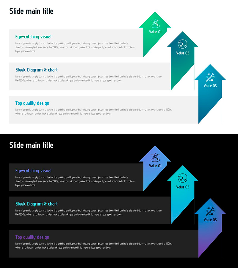 슬릭 다이어그램으로 가치 전달 – 시각적 요소를 통한 효과적인 프레젠테이션