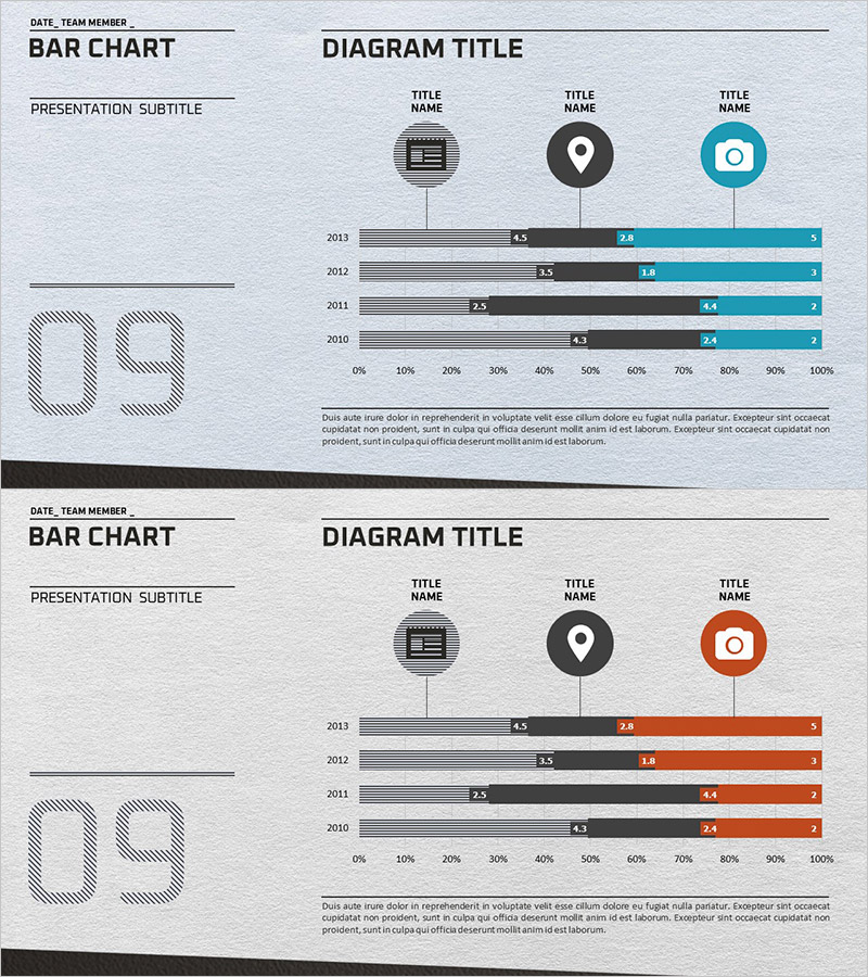 비즈니스 기술현황 가로막대 그래프 – 데이터 시각화로 제공하는 인사이트