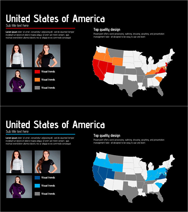 아메리카 지역별 패션 트렌드 분석 – 시각적 스타일