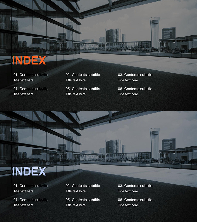 비즈니스 플랜 템플릿 목차 – 명확한 계획