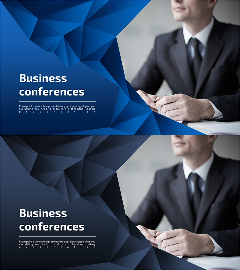 비즈니스 회의 템플릿 표지 – 전문성과 신뢰의 상징