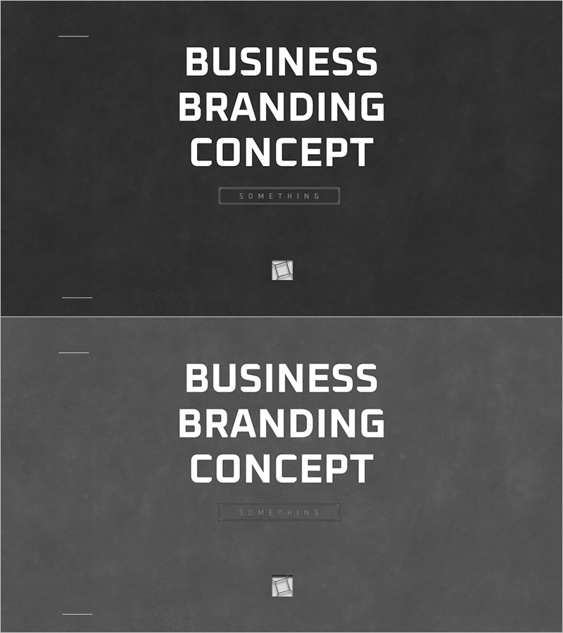 비즈니스 브랜딩 템플릿 표지 – 비전과 성장