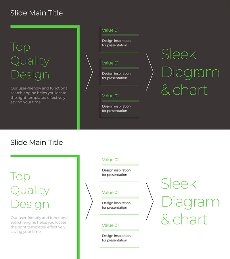 그린&그레이 와이드 템플릿 다이어그램6