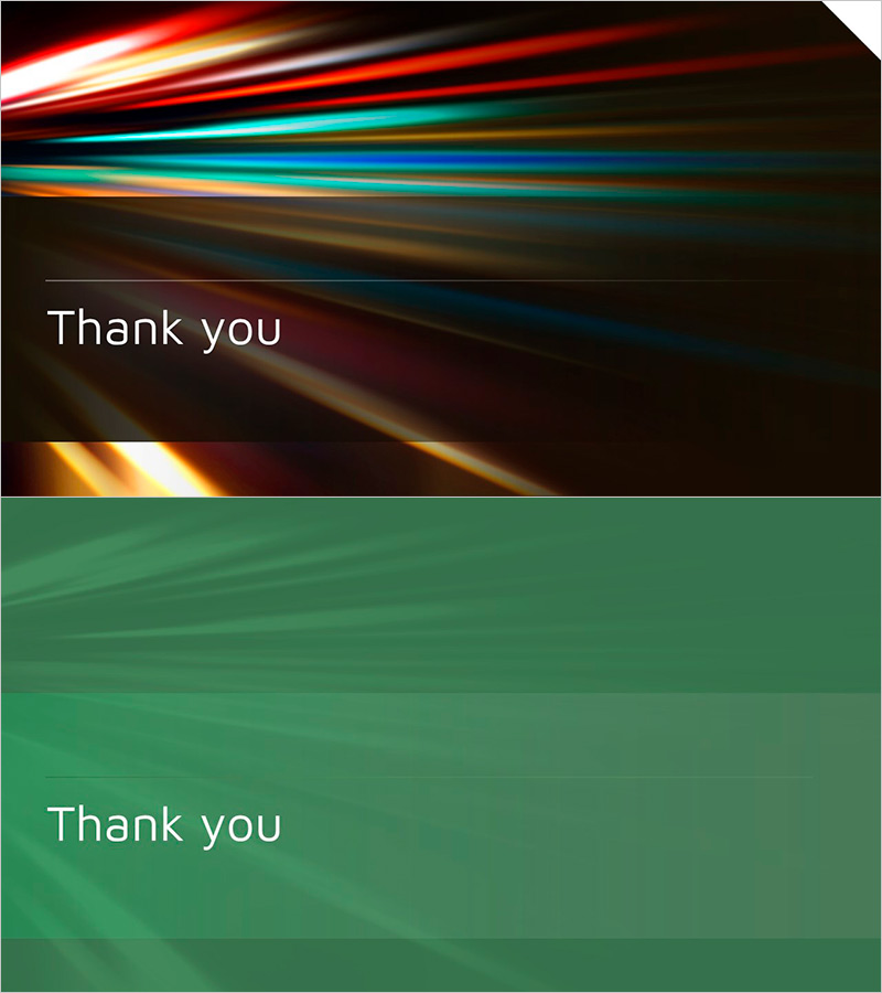 무한 에너지 와이드 PPT 엔딩표지