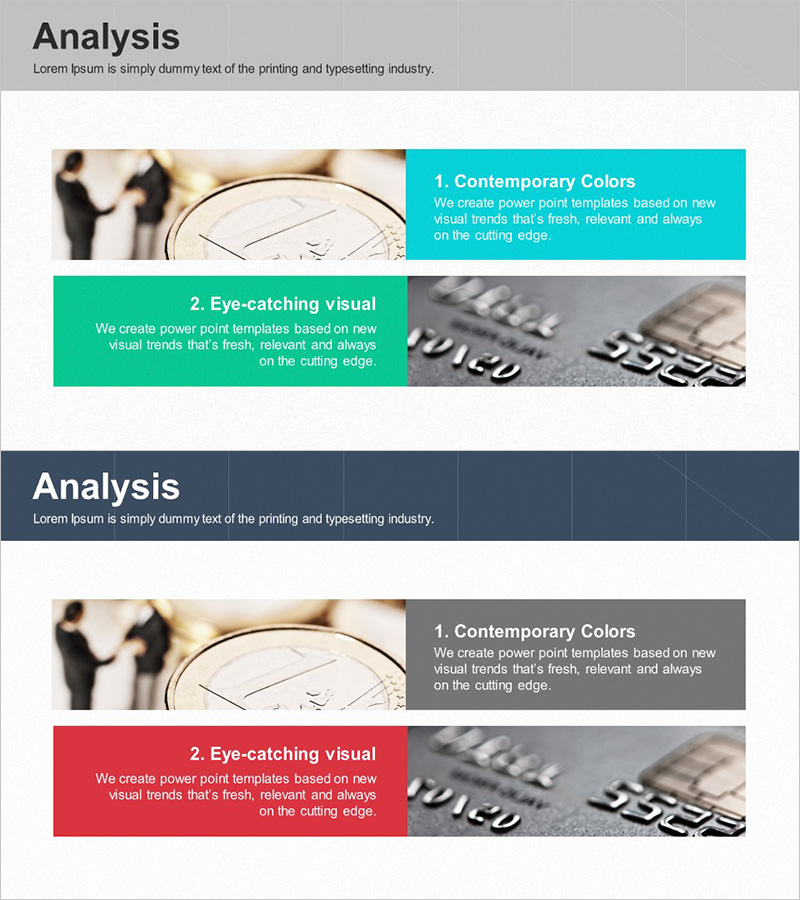 비즈니스 목표 정리 다이어그램 – 재정 계획의 새로운 비전