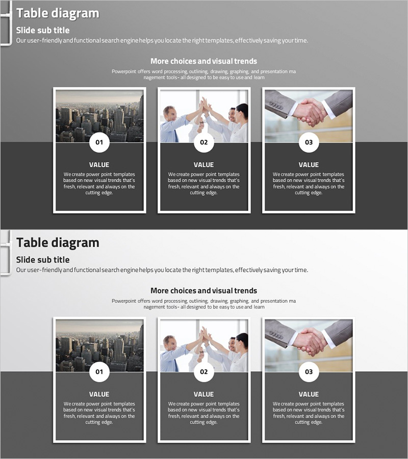 비즈니스 프로그램 소개 – 성공을 위한 다이어그램