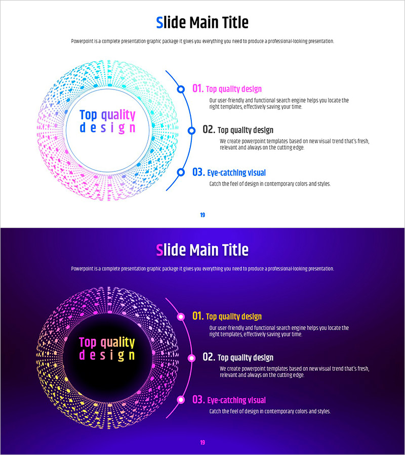 기하학 패턴으로 시각화한 업무 프로세스 다이어그램