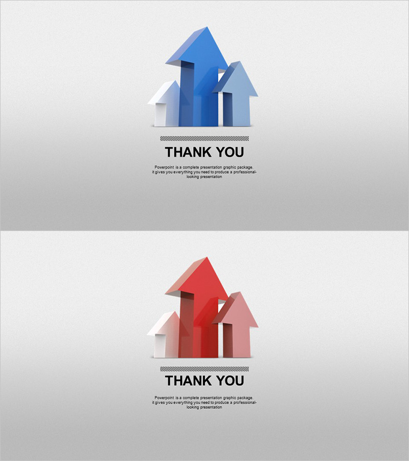 성공적인 비즈니스 넘버원 템플릿 엔딩 표지