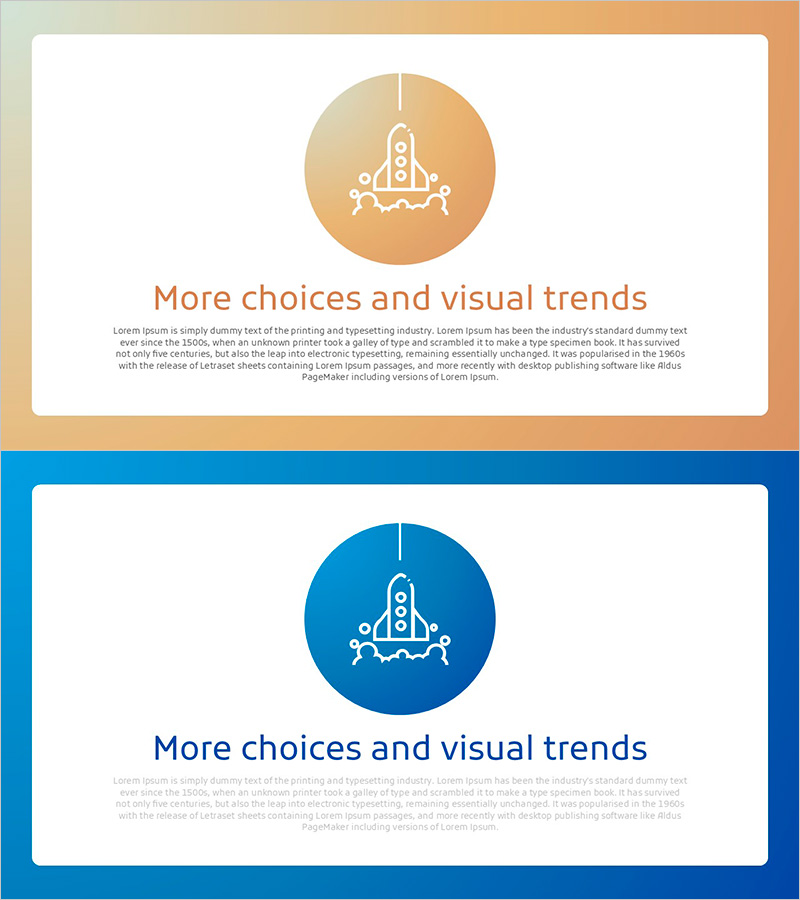 도트패턴 와이드 파워포인트 템플릿 – 사업전략 전달