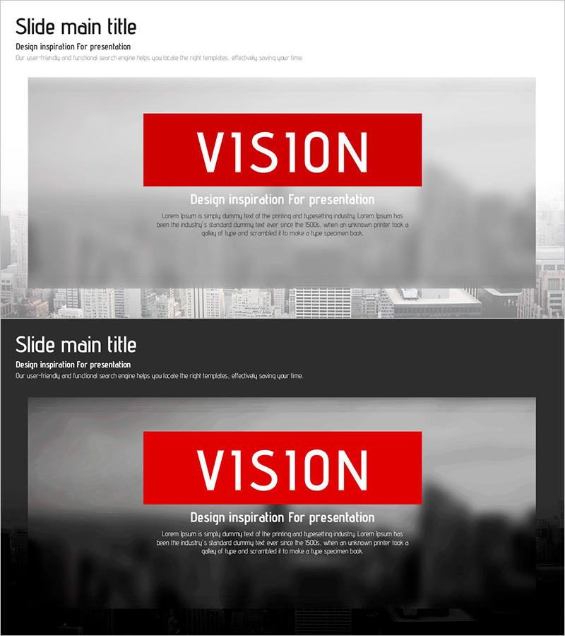 Origami Presentation Template – Capturing Vision and Core Values