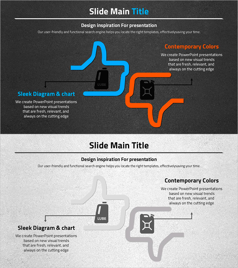 자동차 와이드 템플릿 다이어그램8 – 효과적인 제품 소개