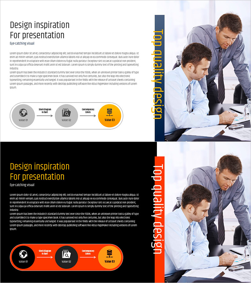 타이포 그라피 와이드 템플릿 흐름 다이어그램1 – 비즈니스 운영 전략