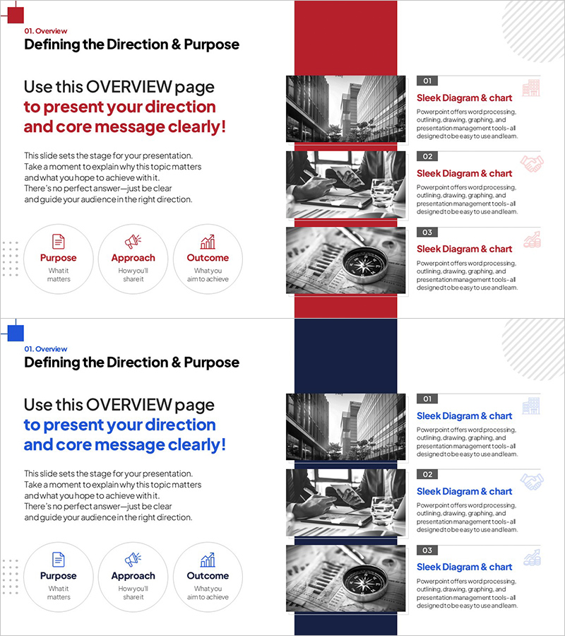 방향성과 핵심 메시지 개요 – 사업 추진 방향을 명확히