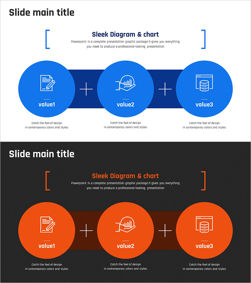 스타트업 비즈니스 비전 및 미션 비주얼ized - 다이어그램 활용