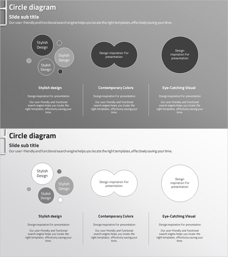 제품 차별화 전략 다이어그램 – 시각적 제품 특성 강조