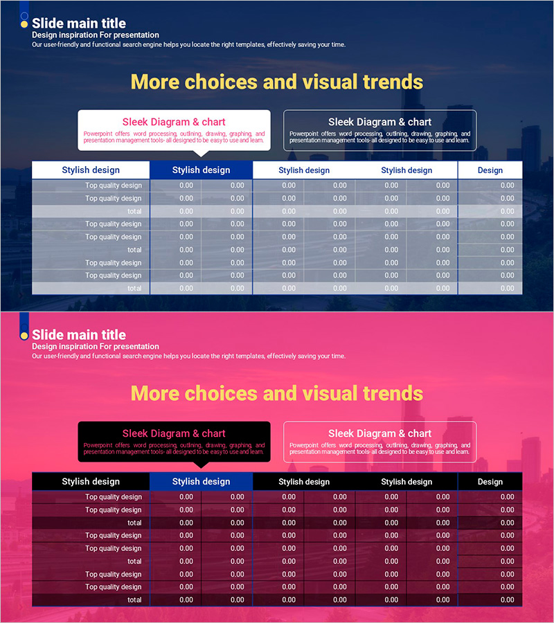 곡선 테마 보라색 템플릿 다이어그램 – 재무 계획의 핵심