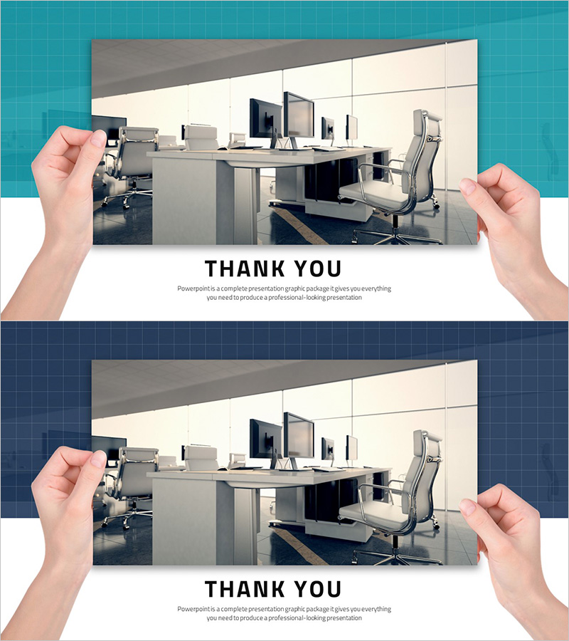 비즈니스 모델 캔버스 템플릿엔딩 표지