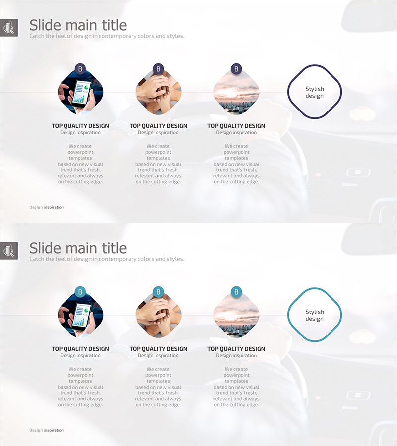 비즈니스 마케팅 전략 다이어그램 – 효과적인 클러스터 및 연결 표현