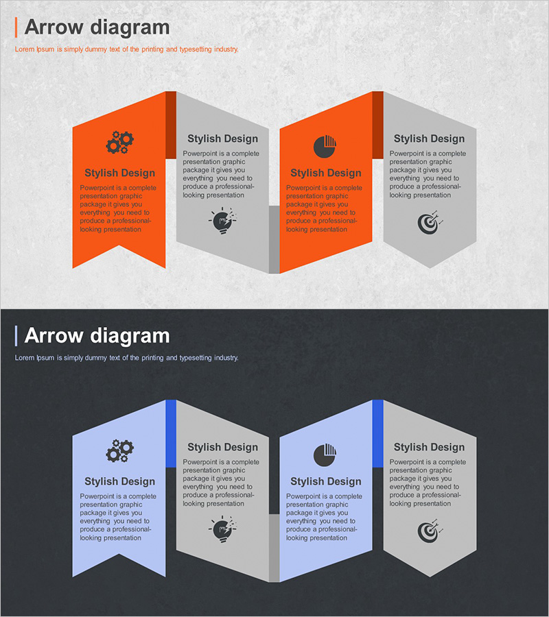 프로그램 소개 연결 다이어그램 – 마케팅 전략 효과적 시각화