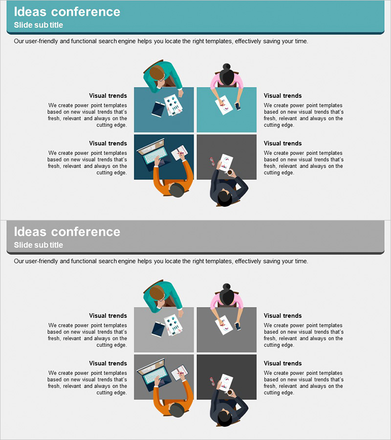 Business Meeting Illustration Diagram – Business Strategy