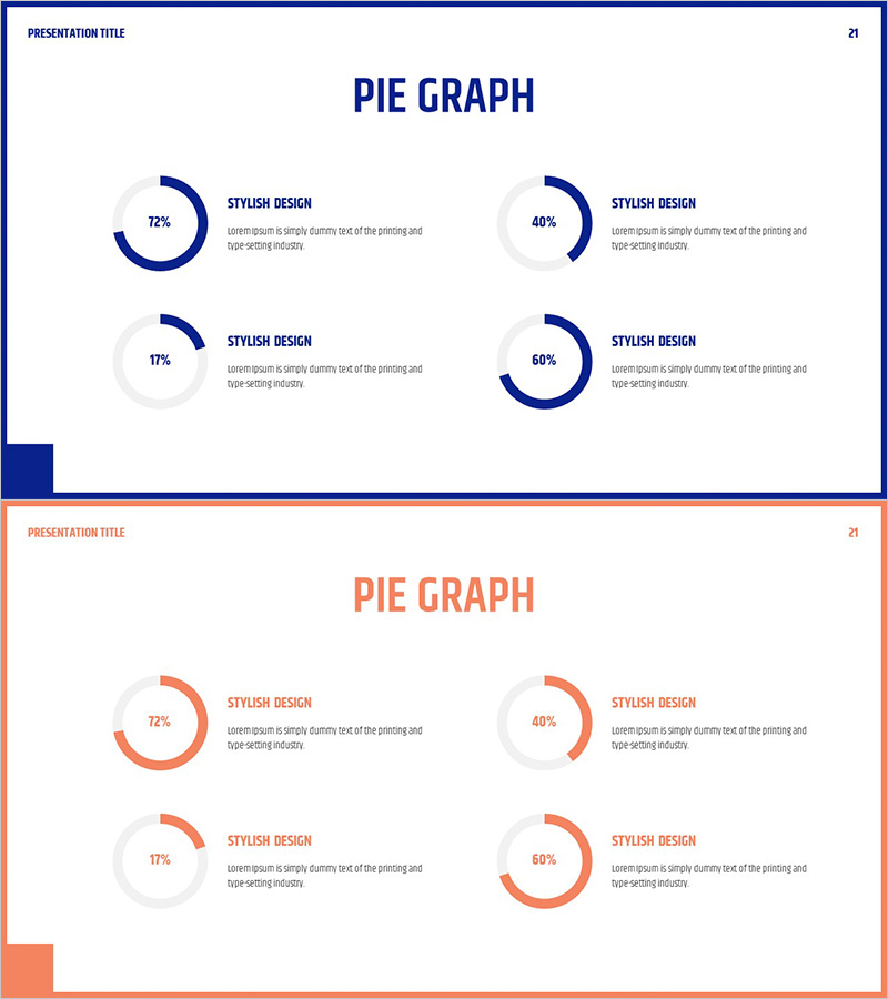 업무 진척도 분석 – 원형 그래프 활용