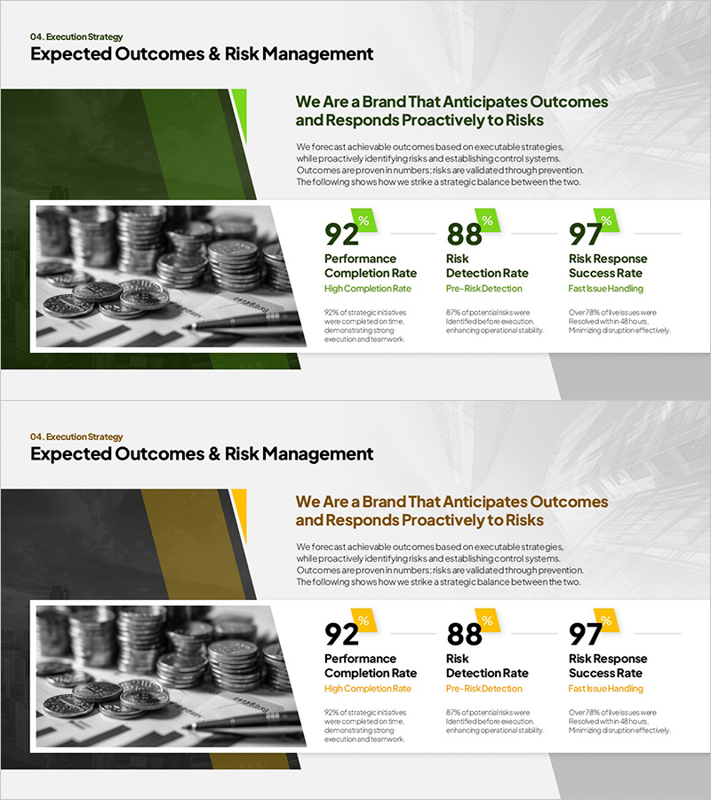 감각적인 퍼플 사선 도형 템플릿 다이어그램1 – 선형 흐름으로 연혁 소개