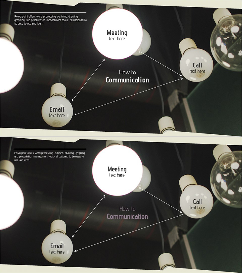 비즈니스 업무 프로세스 다이어그램 – 커뮤니케이션 흐름