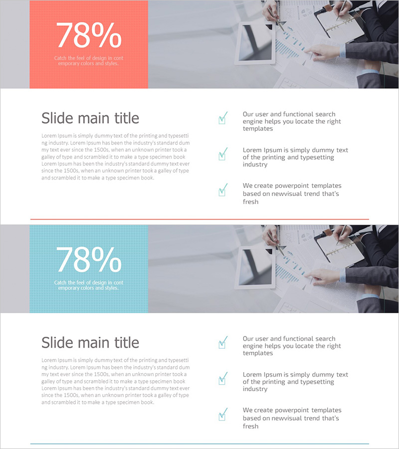 비즈니스 분석 및 실행 방안 프레젠테이션 템플릿