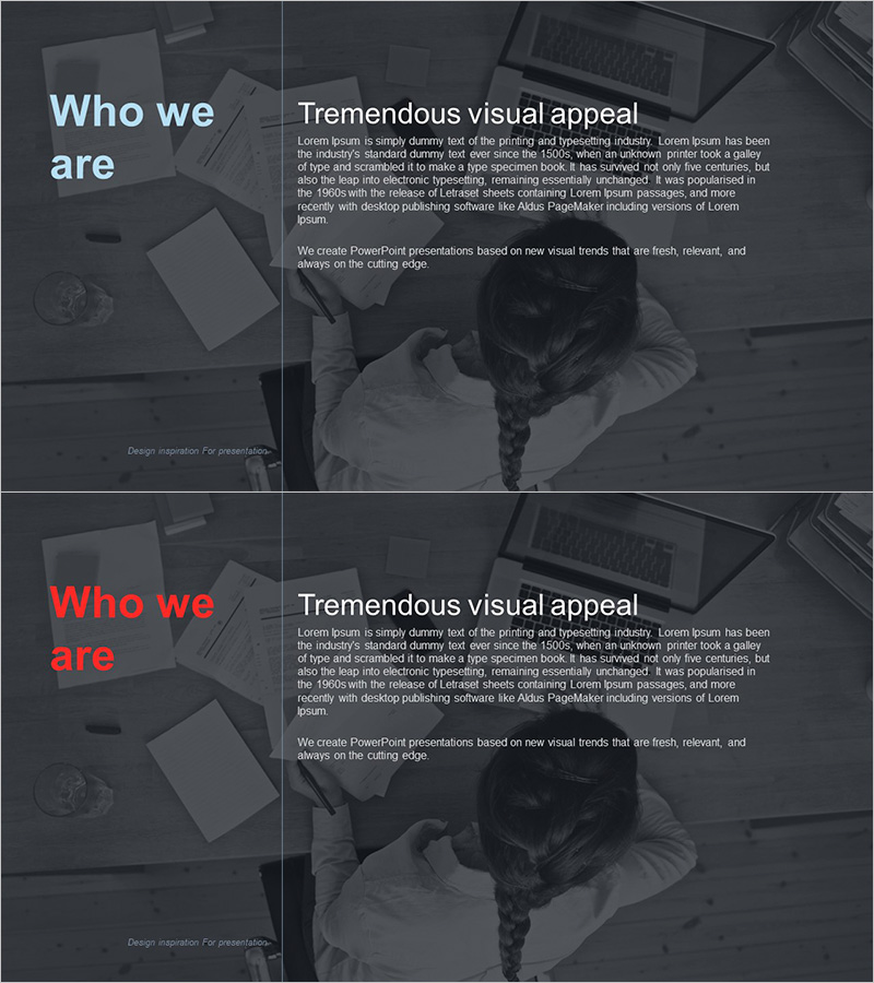 비즈니스 컴퍼니 소개 인트로 – 성과와 비전