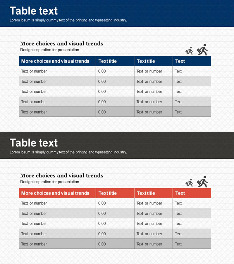 재무계획을 위한 손익계산서 표 – 비즈니스 성과 시각화