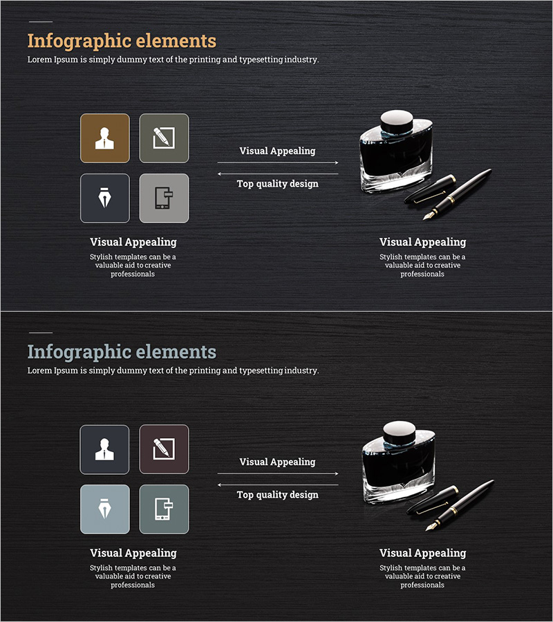 만년필 잉크 마케팅 전략 슬라이드