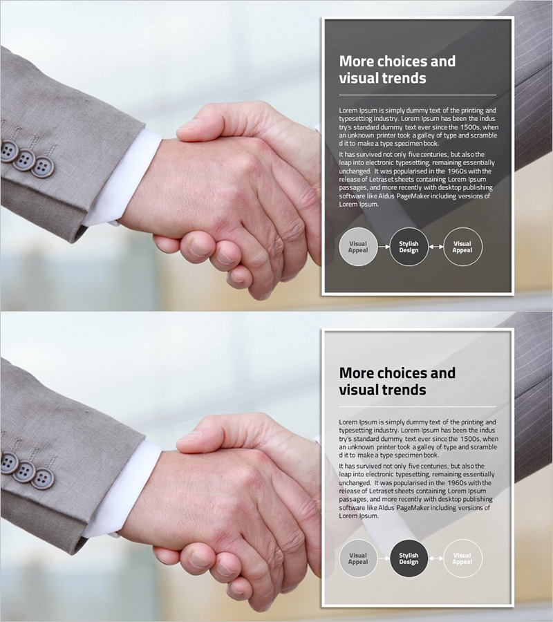 비즈니스 회사 개요 소개 – 동료와의 협력