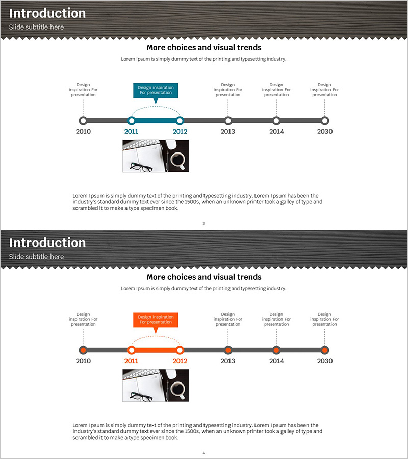 비즈니스 연혁 연결 다이어그램
