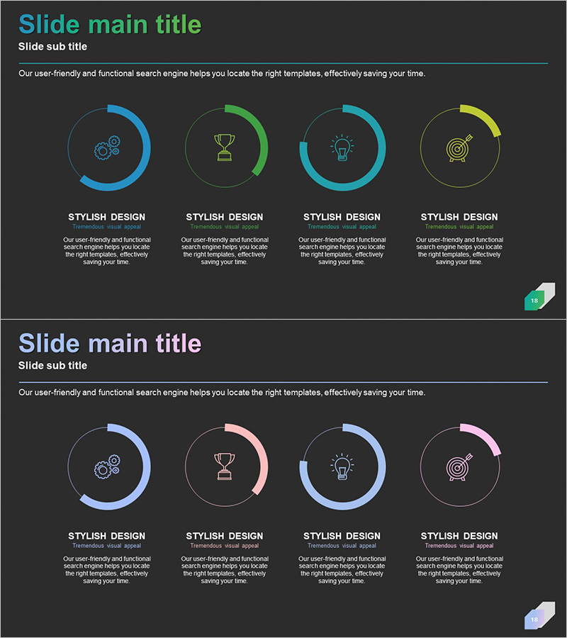비즈니스 개발 현황 다이어그램 – 시장 점유율 및 경쟁 분석