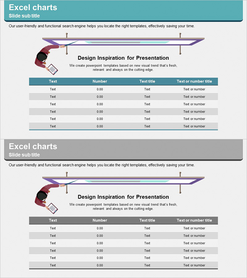 일러스트 테마 손익계산서 테이블표 – 재무 성과의 시각화
