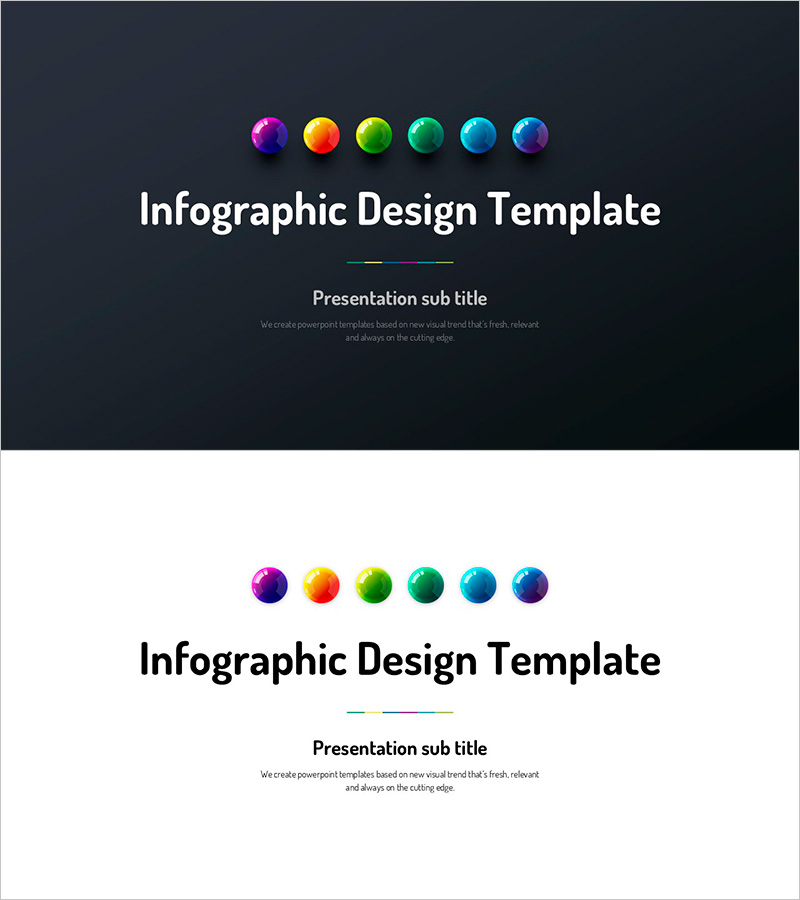인포그래픽 디자인 와이드 템플릿 표지