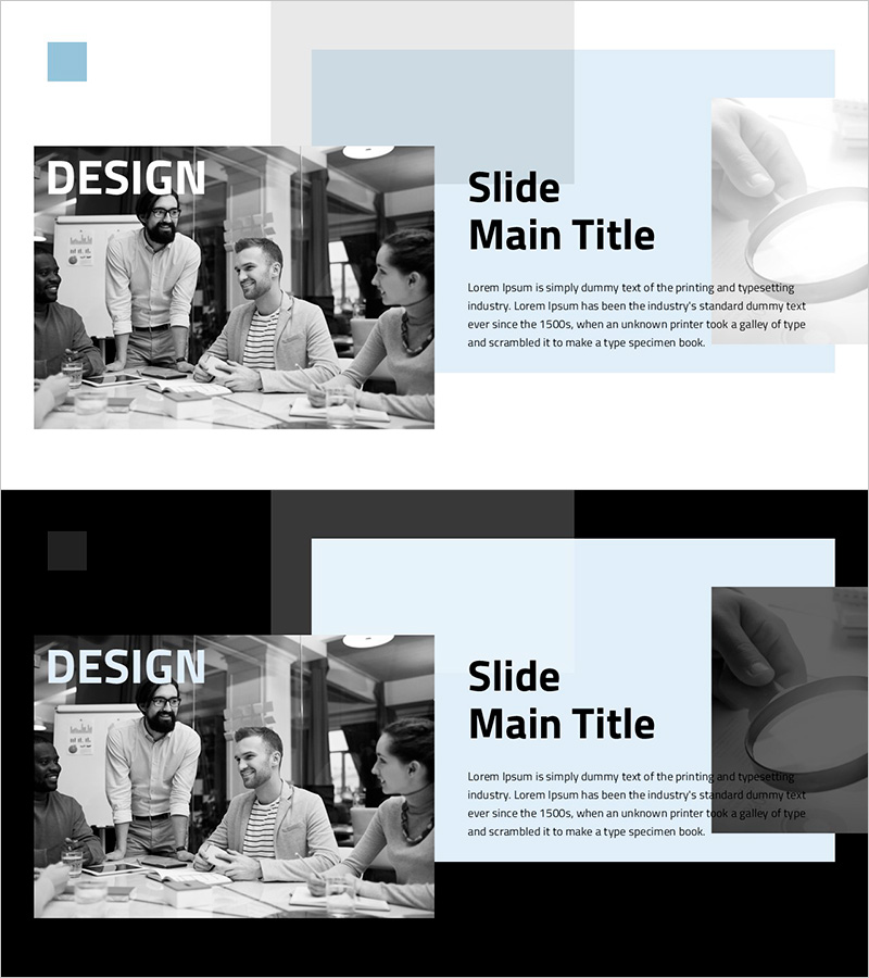 심플 디자인 트렌드프레젠테이션 템플릿 – 마케팅 전략과 고객 성공 사례