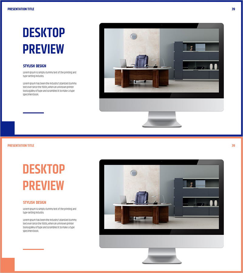 비즈니스 배경 소개 & PC 목업