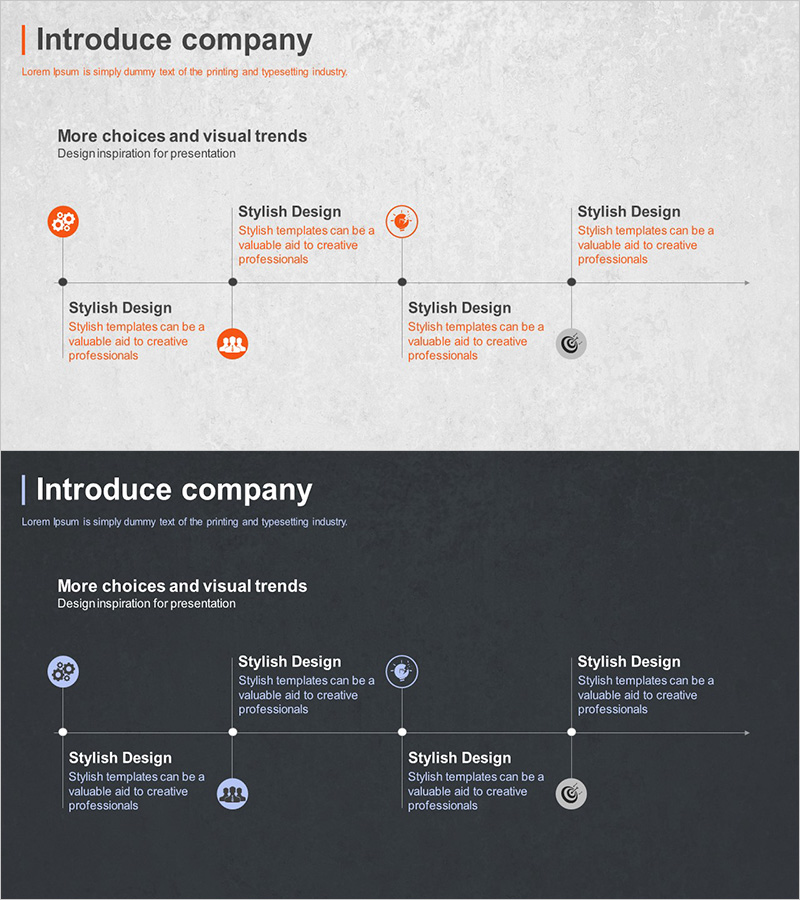 단계별 일정계획 연결 다이어그램 – 사업 추진 전략의 시각화